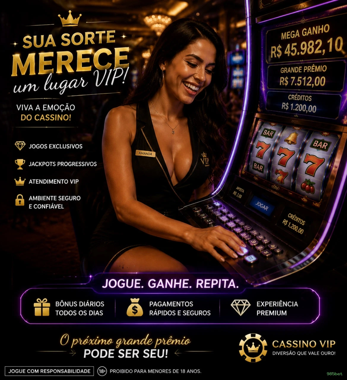 Jogos de Mesa Premium 985bet - Blackjack, Roleta, Baccarat